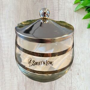 Vintage Sweet n Low Glass Chrome Retro Kitchen